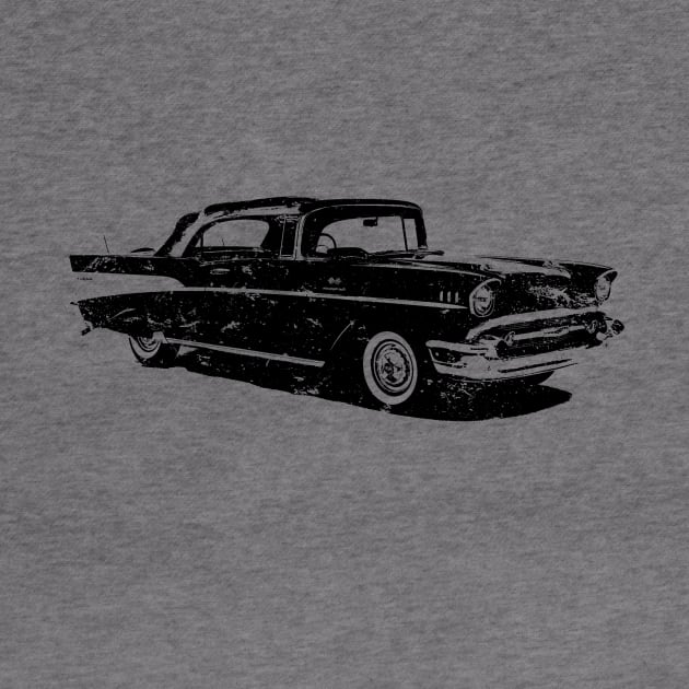 Distressed Classic Car by lunabelleapparel